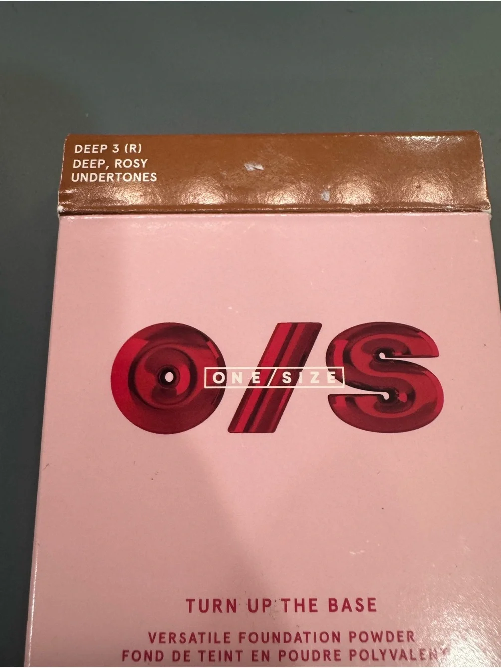 ONE/SIZE Turn Up The Base Foundation Powder in Deep 3 (Rosy)